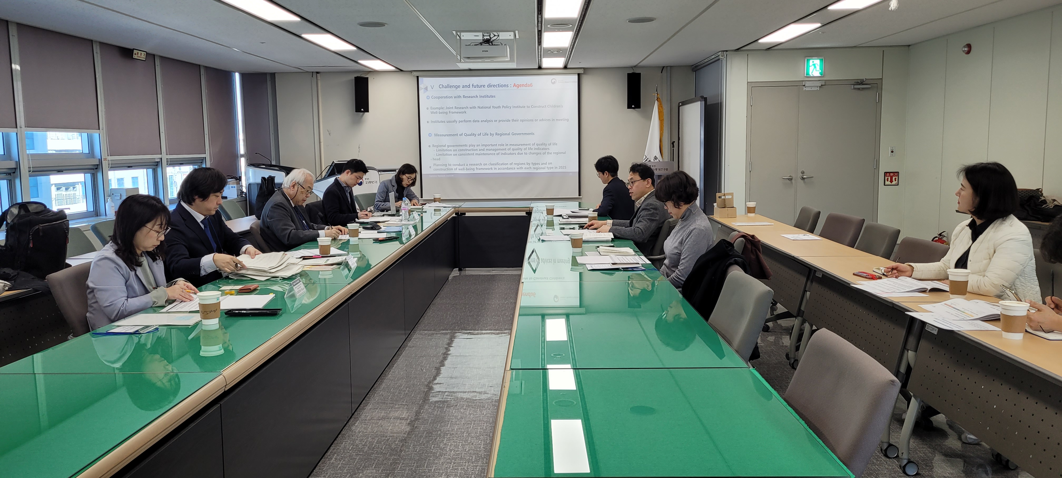 일본 총무성 통계위원회 대표단 방문
