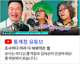 [1화] 조사하다 머리 다 태워먹은 썰
보이는 라디오(통계청×김태균의 안녕하세요! 통계청에서 왔습니다.)