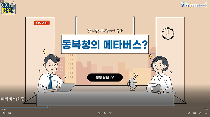 동북지방통계청 메타버스에 올라타다!!
